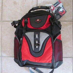 Swiss Gear - Maxxum Computer Backpack - Red NEW